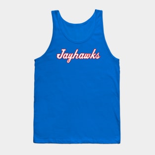 Jayhawks Retro Script Tank Top